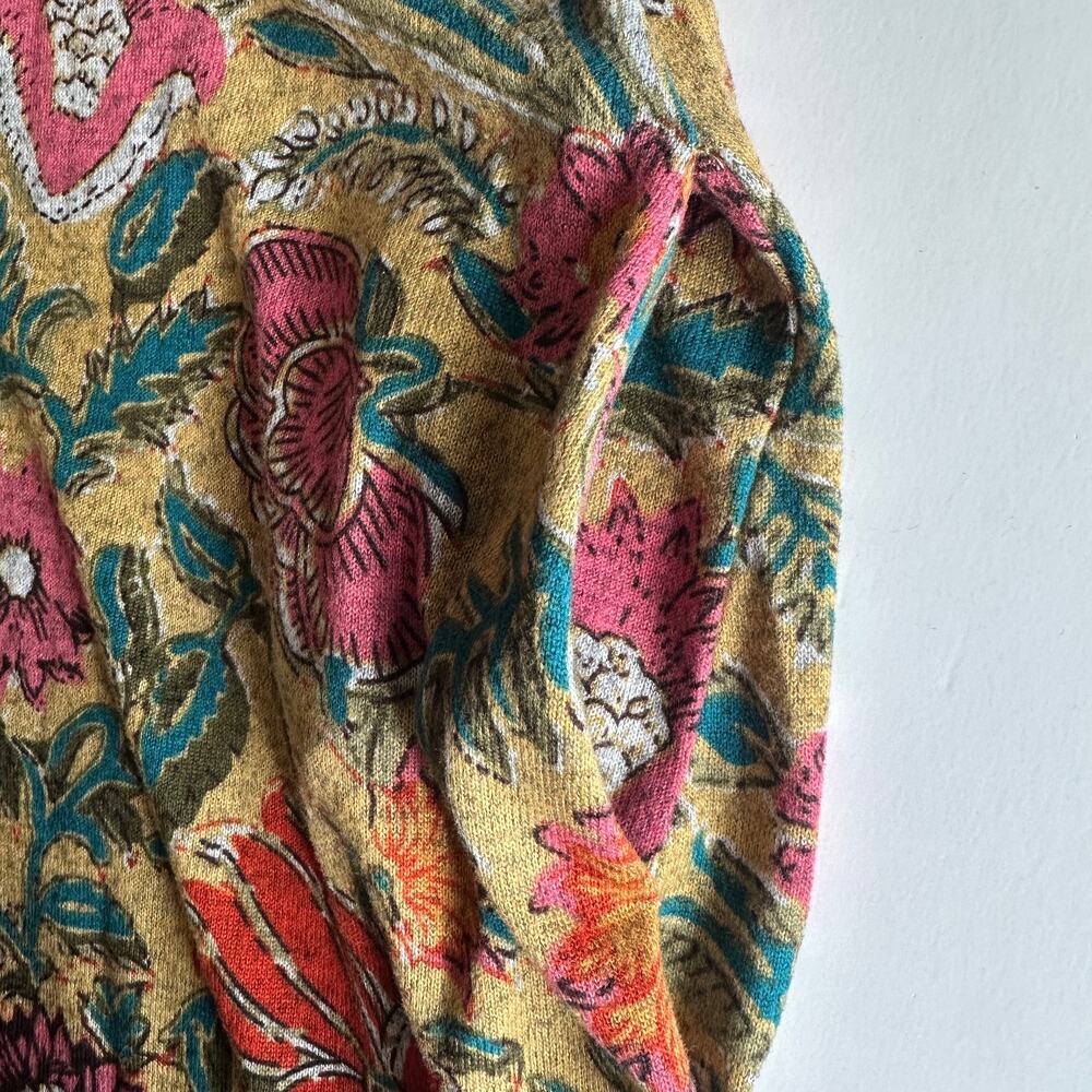 Natural Life NEW Lottie Maxi Dress Womens Small Floral Sweater Knit Boho Cozy - Picture 6 of 9